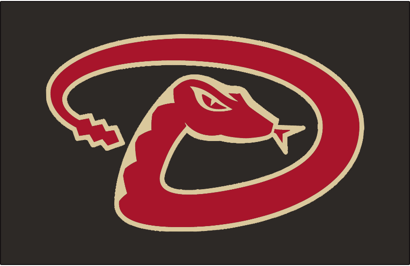 Arizona Diamondbacks 2007-2009 Batting Practice Logo vinyl decal